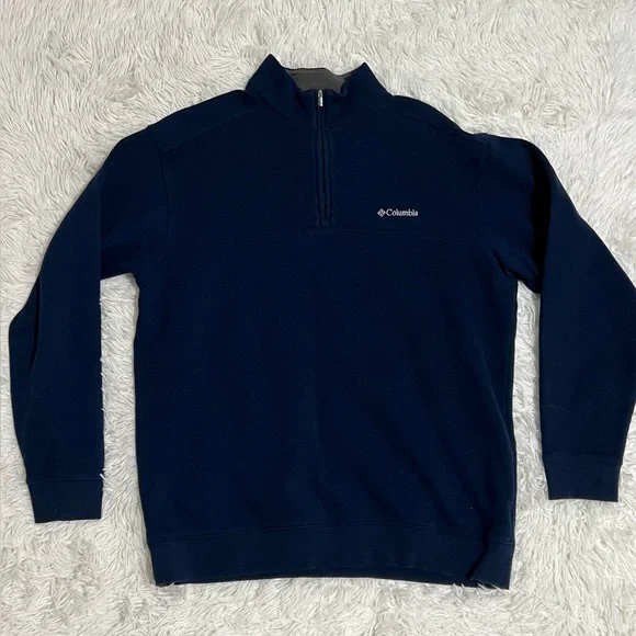 Columbia 1/4 Zip Heavy Duty Pullover - Picture 3 of 12